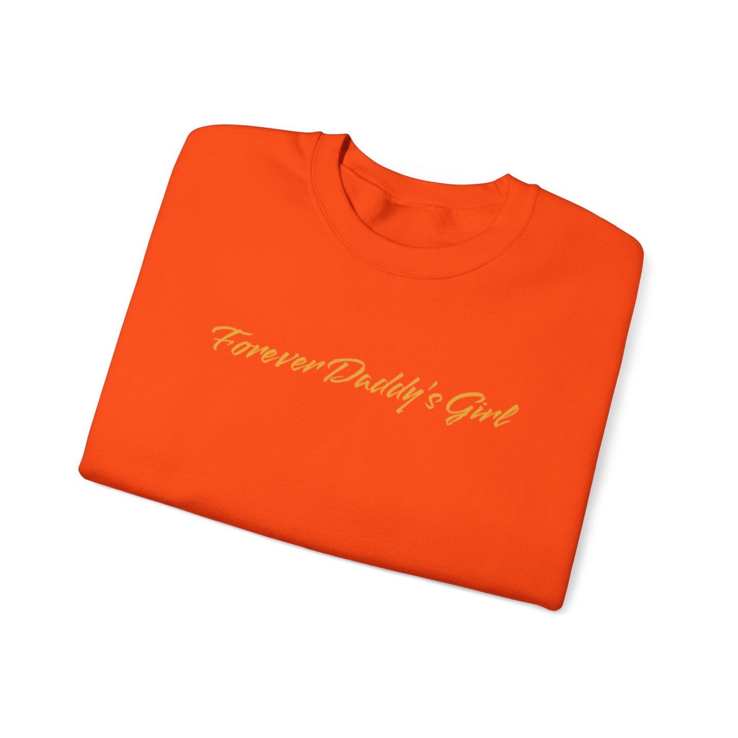 Forever Daddy's Girl Crewneck Sweatshirt, Perfect Gift for Daughters, Father’s Day Special, Cute & Comfy Daughter Gift,