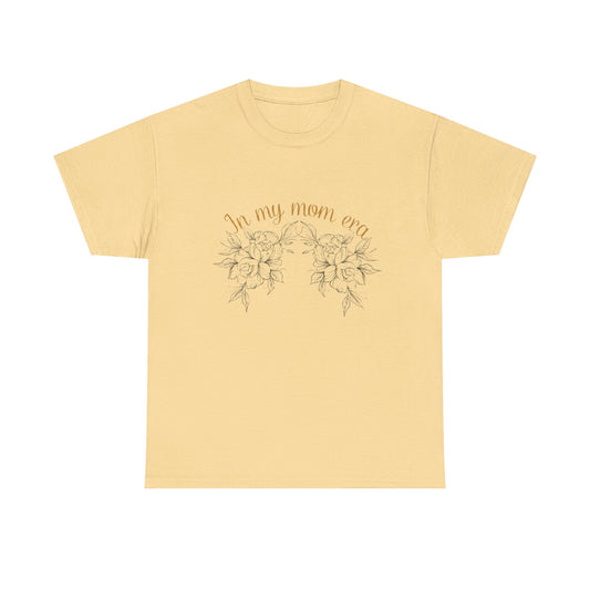 Floral Mama T-Shirt – Inspirational Gift for Mom, Casual Everyday Tee, Soft Unisex Cotton Tee