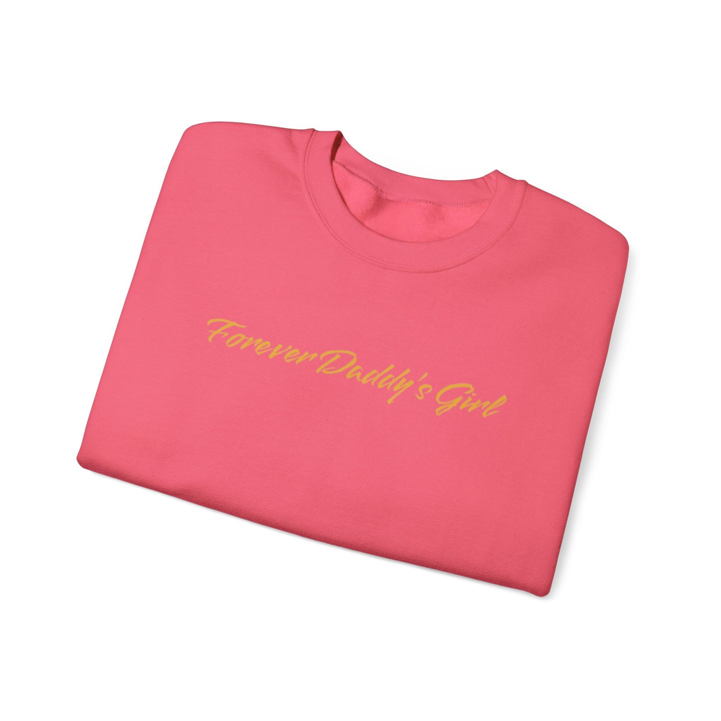 Forever Daddy's Girl Crewneck Sweatshirt, Perfect Gift for Daughters, Father’s Day Special, Cute & Comfy Daughter Gift,