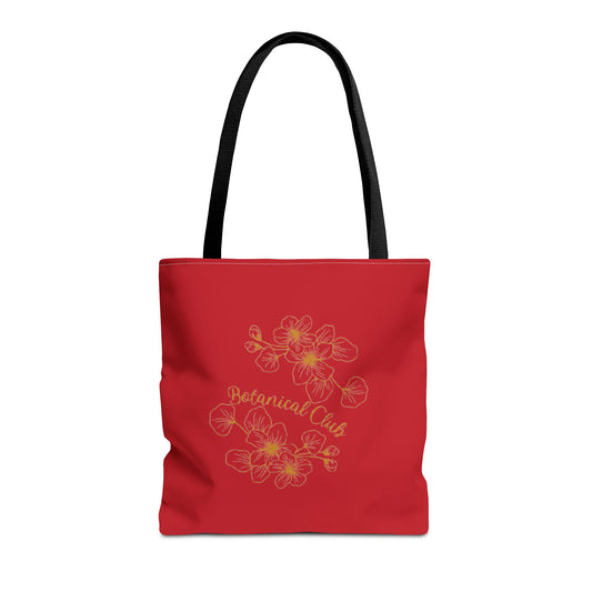 Botanical Floral Tote Bag | Reusable Spring Shopping Bag | Gift for Plant Lovers & Nature Enthusiasts
