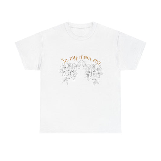 Floral Mama T-Shirt – Inspirational Gift for Mom, Casual Everyday Tee, Soft Unisex Cotton Tee